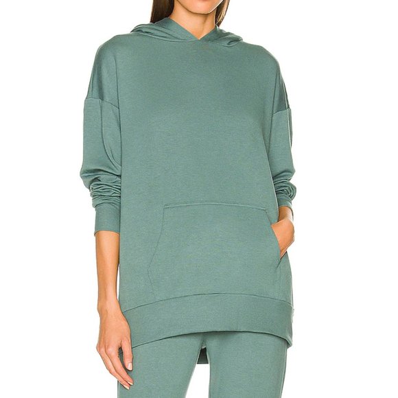 Beyond Yoga Tops - 084 Beyond Yoga Go Getter Hoodie in Rainforest